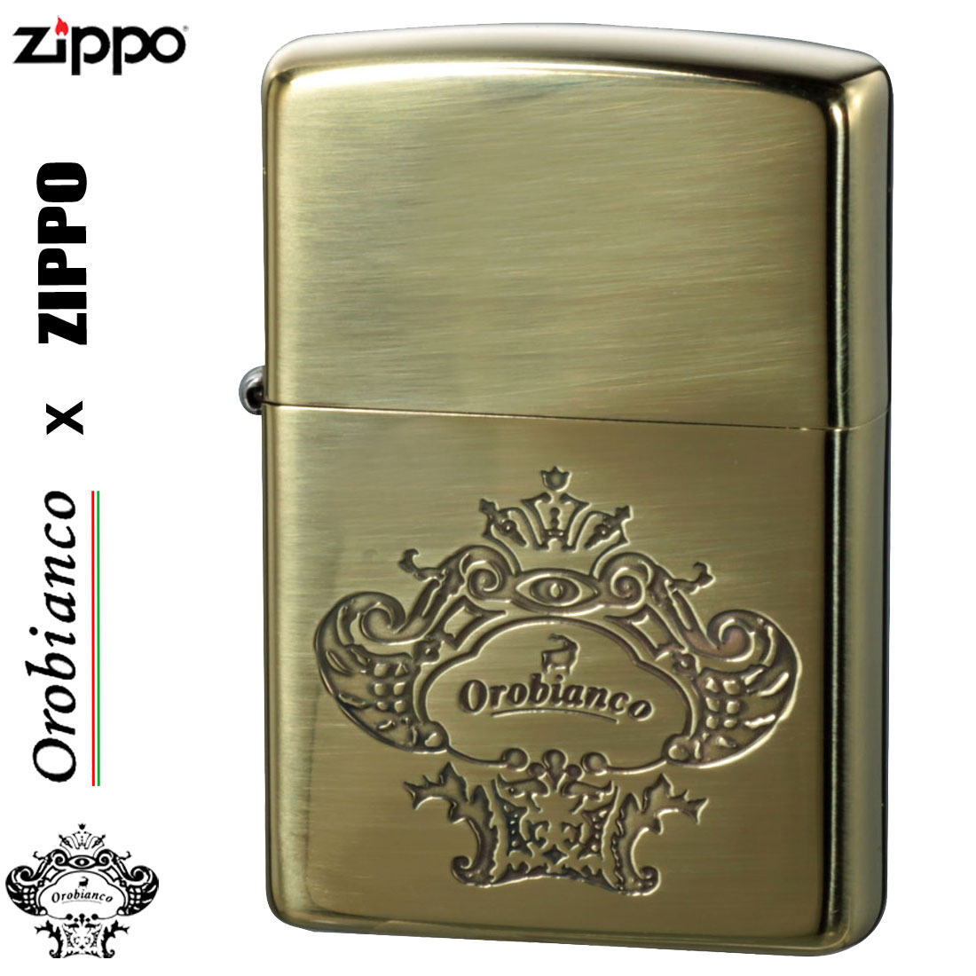 楽天市場】クリスマス zippo(ジッポーライター)オロビアンコ OROBIANCO