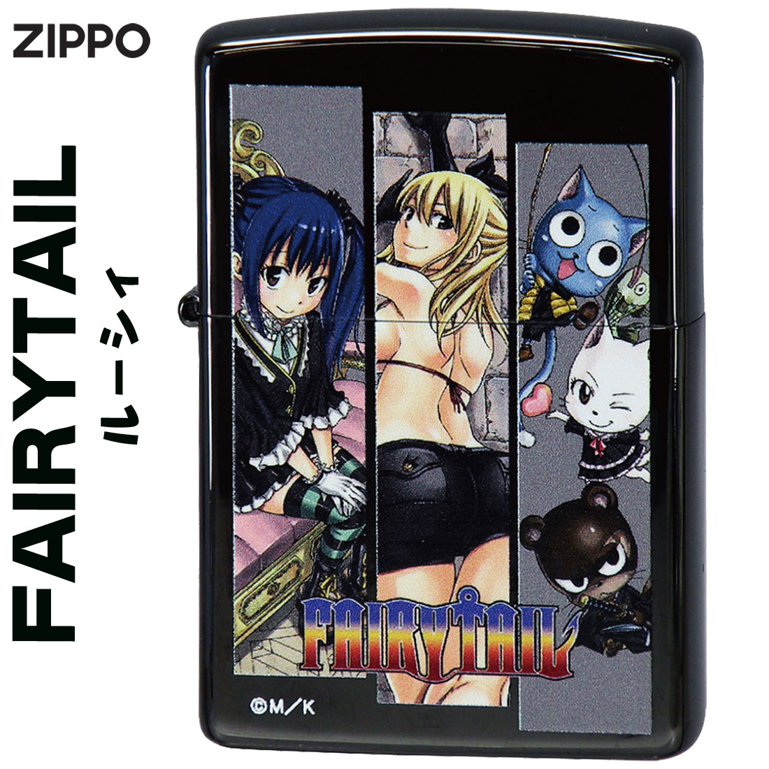 zippo(ジッポーライター) FAIRYTAIL(フェアリーテイル) ルーシィ Hiro Mashima BNi ミラー・インクJET フルカラー　おしゃれ　メンズ かっこいい ギフト プレゼント 送料無料