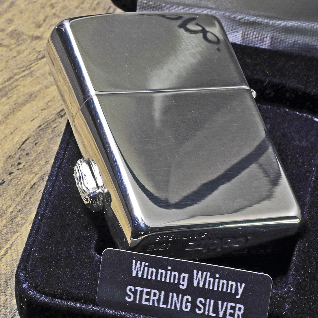 ソフトパープル Zippo ジッポー 1941 Sterling Silver ライター 925