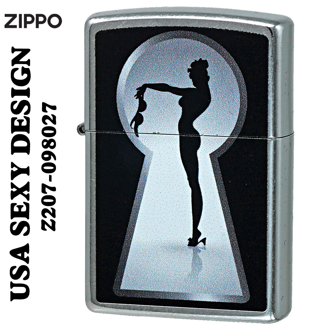 楽天市場】zippo (ジッポーライター) SEXY GIRL セクシーガール 銀 
