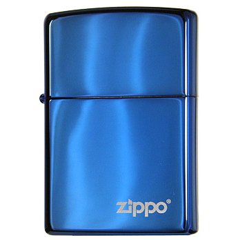 【ZIPPO】zippo ジッポ ライター ブルーサファイアジッポー ロゴ入り 20446ZL【ネコポス可】