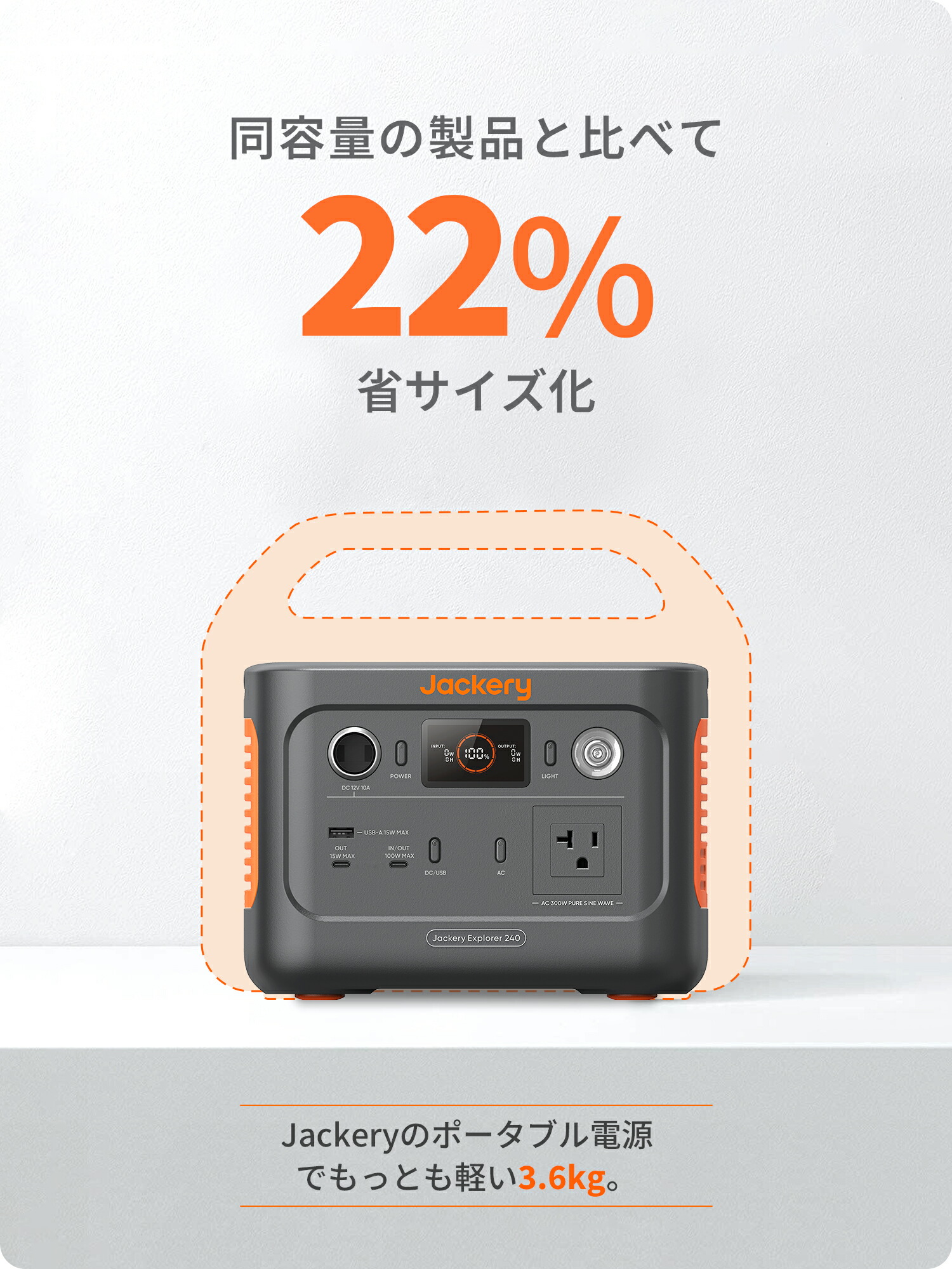 クーポン利用で26,240円 3/11 23:59まで】Jackery ポータブル電源 240 