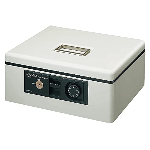 コクヨ(KOKUYO) 手提げ御金蔵 文字盤付 A4 薄墨色 CB-11M