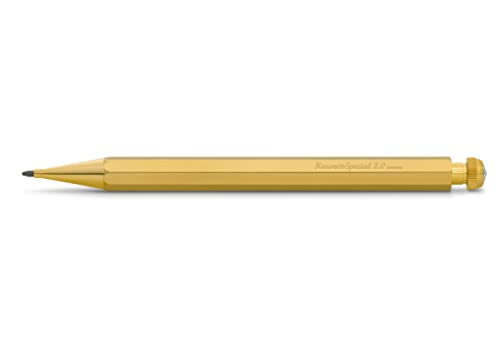 Kaweco カヴェコ シャープペンシル 特別 金管楽器 なおなお書き-20BR 2.0粍 定め事インポート品