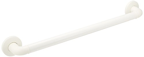 SANEI(サンエイ) 手すり ニギリバー トイレ・バス等 ビス・プラグ付き 600mm 白 W5792-600