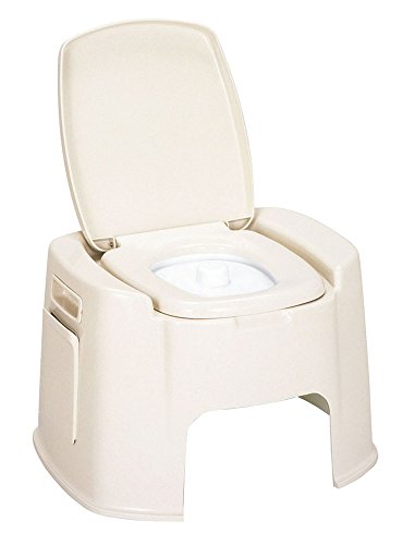 トンボ 携帯型 幼児用便器 介護用 晴れ晴れしい型 専用消臭液 便座居敷き 小物納める付 日本製 ベージュ 新輝合成 晴れ晴れしい型