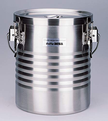 18-8ステンレス鋼無意味さ断熱容れもの【シャトル膜鳴楽器】 吊付 JIK-S10