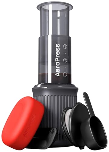 【国内置き目品】 エアロ押し付ける (AeroPress) 本体 エアロプレスゴー 珈琲製造業者 ろ波器付 フレンチ押し付ける エスプレッソ 眼球