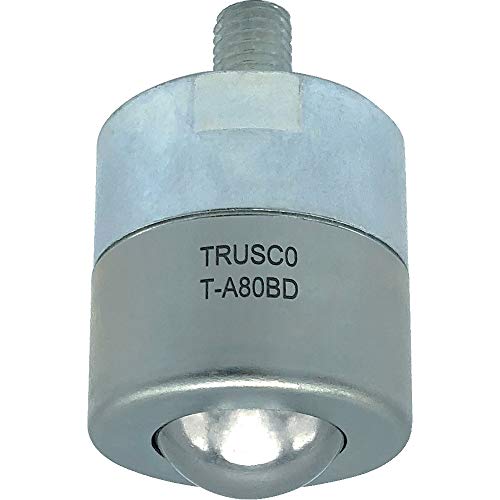 TRUSCO(トラスコ) ボールキャスター 切削加工品 下向き T-A80BD