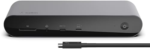 【VGP 2022勝ちえる】Belkin CONNECT Pro 12-インチ-1 Thunderbolt 4 Dock 縛ステイション M1