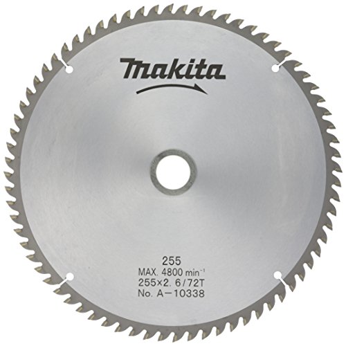 マキタ(Makita) チップソー 原則として大工仕事用 外径255粍 刃数72T (マルノコ盤・パネルソー用) A-10338