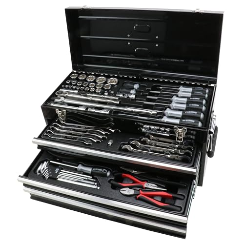 SK11(エスケー11) 持続物の具書き割り 差込各12.7\u00266.35sq SST-19117BK 黒いこと 117点組 1書き割り