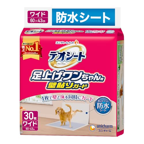 【壁ガード】デオシート 足上げワンちゃん用 壁貼りガード ワイド 30枚&times;6個 [犬用トイレシート]【防水シート/ケース販売】｜Mori Base 13,292円