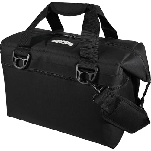 【日本置き目品】AO Coolers (エーオークーラーズ) 24容器に並べる 帆布 ホンブルグ帽空調設備 黒いこと 23L 軽さ 保冷 クーラーボック