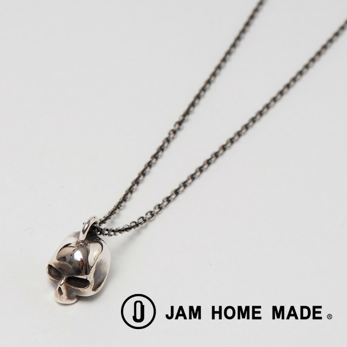 JAM HOME MADE ジャムホームメイド スカルネックレス SILVER メンズ ギフト プレゼント 誕生日 クリスマス バレンタイン｜REBOOT