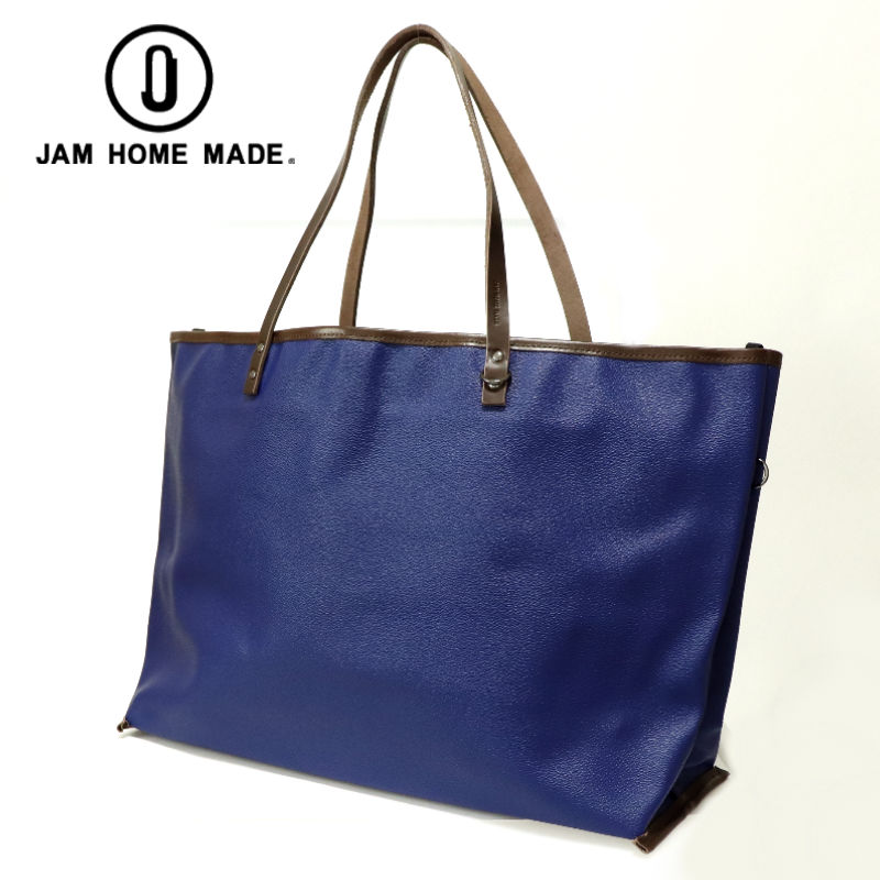 ジャムホームメイド JAM HOME MADE ブラックライドトートバック M -ネイビー 鞄 かばん 通勤 通学 ビジネス 学校 旅行 メンズ レディース 仕事 学校