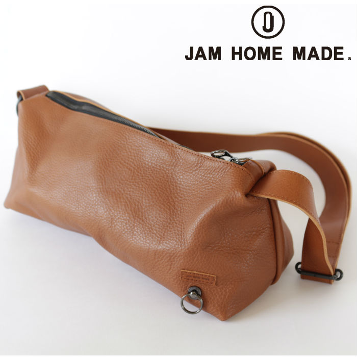JAM HOME MADE ジャムホームメイド アリゾナレザーサコッシュ -BROWN- プレゼント ギフト メンズ レディース ラッピング