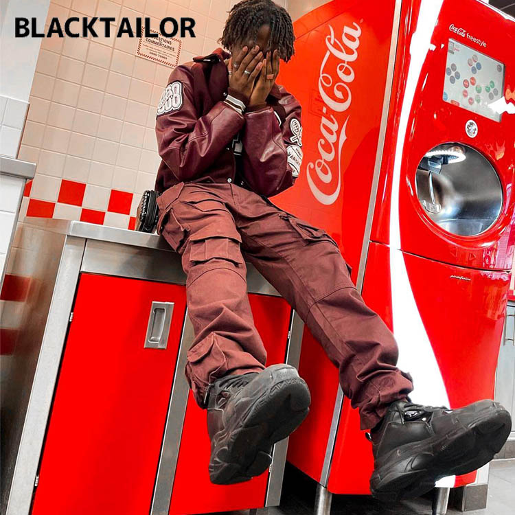 BLACKTAILOR ブラックテイラー X1 CARGO BROWN カーゴパンツ メンズ ミリタリーパンツ ワークパンツ カジュアル