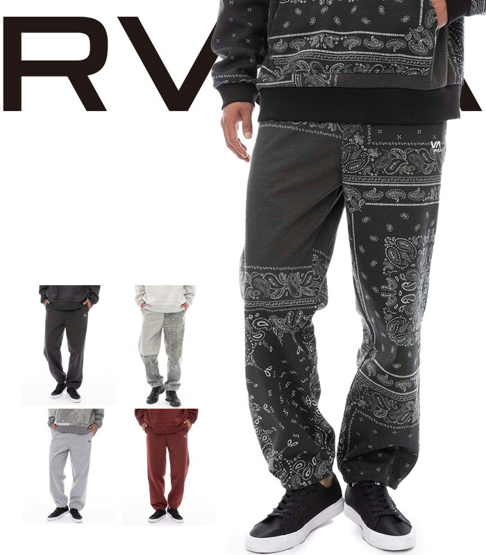 RVCA ルーカ WRWB PT スウェットパンツ メンズ ジャージ 男性 ジョガーパンツ カジュアル スポーツ ルームウェア ルーズシルエット ブランド おしゃれ｜REBOOT