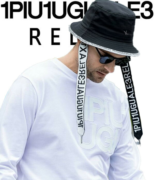 メンズウェア 1PIU1UGUALE3 GOLF BUCKET HAT 1PIU1UGUALE3 GOLF ロゴ バケットハット（113 GOLF BUCKET HAT