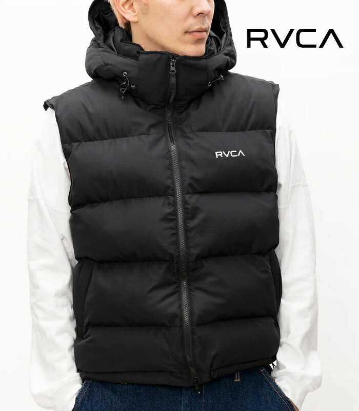 RVCA ルーカ 中綿ベスト メンズ アウター 秋冬 カジュアル スポーツ ストリート 男性 防寒 パフベスト ブランド｜REBOOT