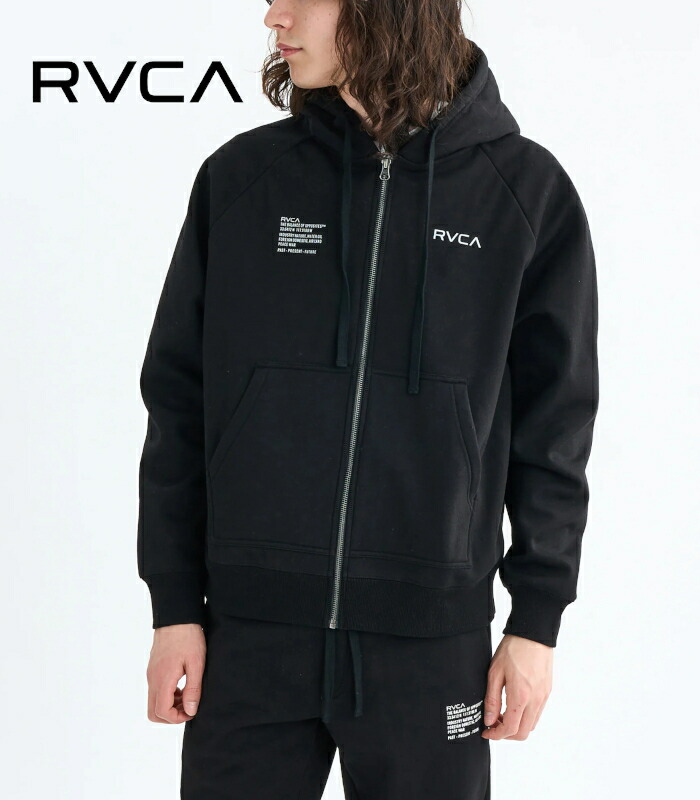 RVCA ルーカ NEW BOX ZIP WRWB HD パーカー スウェット 男性 フーディ カジュアル スポーツ ルームウェア ジャージ 部屋着 ブランド おしゃれ