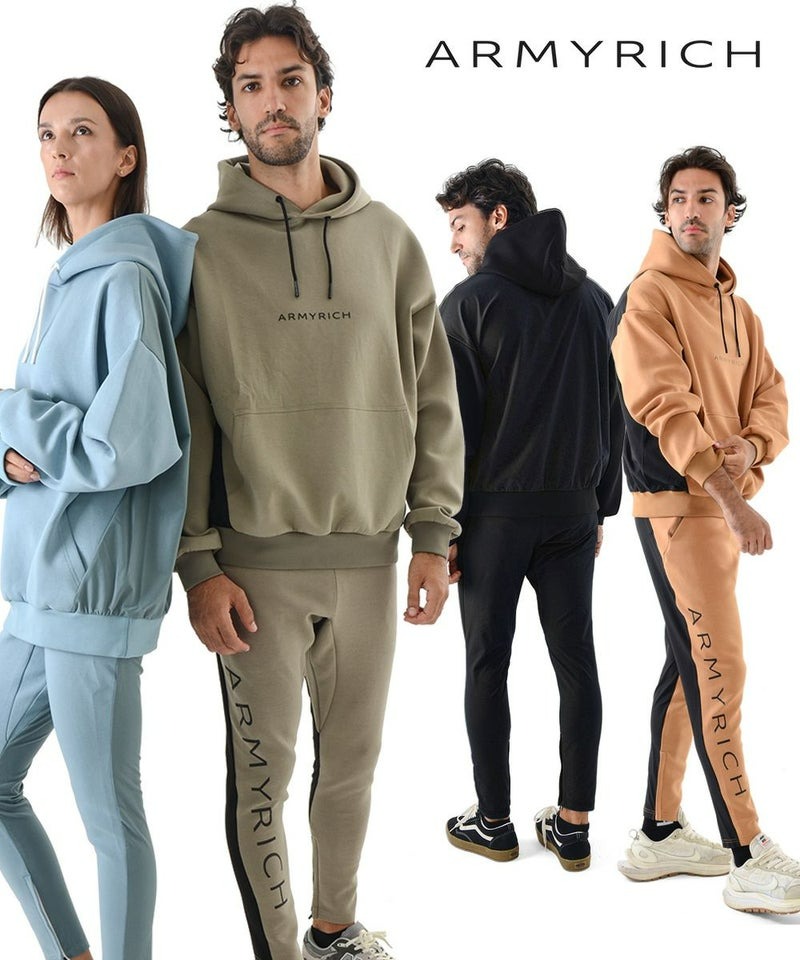 ARMYRICH アーミーリッチ ナイロンうつり変わりボンディングオーバーサイズセットアップ 心地よい 今めかしい メンズコーデ