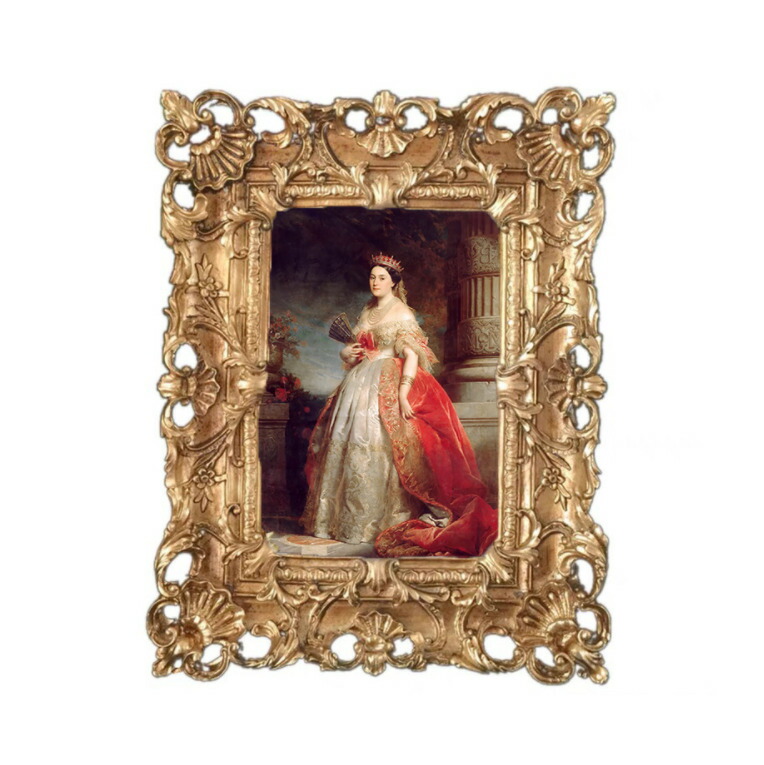 ガラス付き　未使用　エス アンド エフ　S&F　高級輸入額縁　半切　アンティーク SAM Photo Frame – SAM TRADING