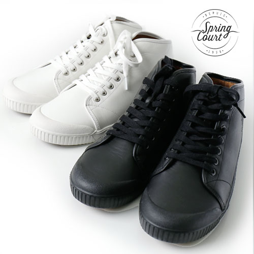 数量限定 楽天市場 Springcourt スプリングコート ナッパレザー ミドルカット B2 Nappa Leather Mid Cut Shoe B2n V5 メンズ 本革 シューズ スニーカー 靴 ミドルカットスニーカー おしゃれ かっこいい 紳士 春服 春物 春 夏服 夏物 夏 大人 彼氏 プレゼント