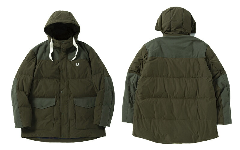fred perry down jacket