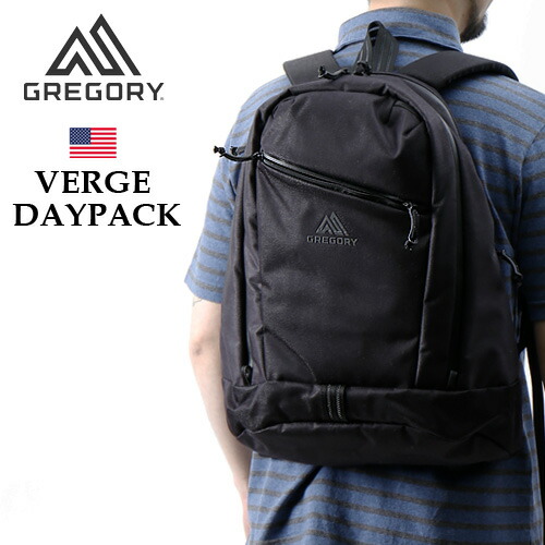 楽天市場 Gregory グレゴリー Verge Daypack ヴァージ デイパック ブラック メンズ バッグ リュック デイ バッグ デイパック 男女兼用 ナイロン ミリタリー 紳士 春服 春物 夏 夏服 夏物 大人 彼氏 プレゼント Jackpot