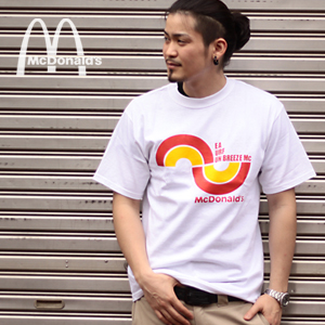 【楽天市場】[22年春SALE]McDonald's/マクドナルド マックサーフ Tシャツ WAVE[メンズ 半袖 Tシャツ ティーシャツ