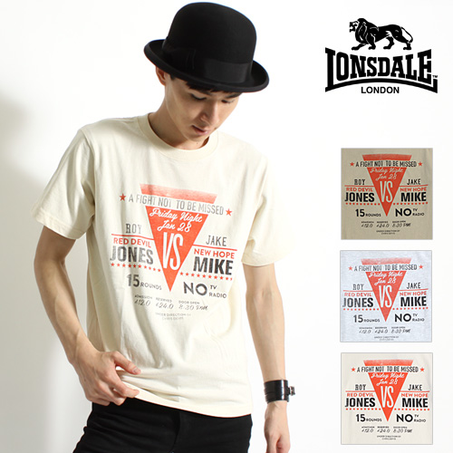 楽天市場 20春夏sale Lonsdale ロンズデール Vs Tシャツ