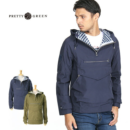 【楽天市場】[期間SALE] PRETTY GREEN/プリティーグリーン アノラックジャケット PROVIDENCE OVERHEAD