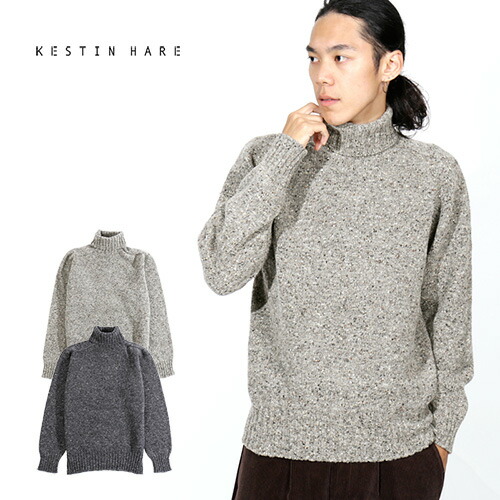 [期間SALE] KESTIN HARE/ケスティンエア ドネガルウール タートルネックセーター 345610801-345610811 [メンズ コート ロールネック ウール スコットランド 暖か おしゃれ かっこいい 紳士 秋服 秋物 秋 冬服 冬物 冬 大人 彼氏 プレゼント]