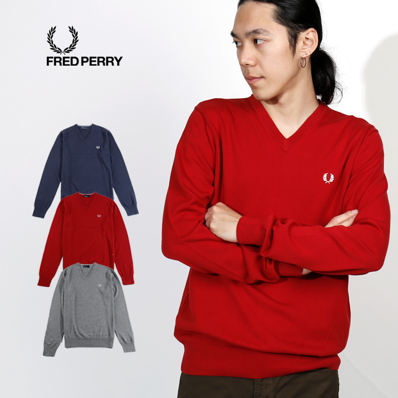 FRED PERRY - 【オールシーズン使える1枚◎】FRED PERRYニットベスト