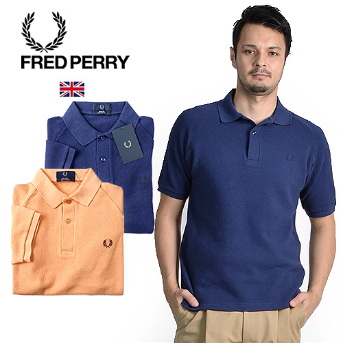 ファッション FRED PERRY フレッドペリー メッシュ 鹿子ポロシャツ