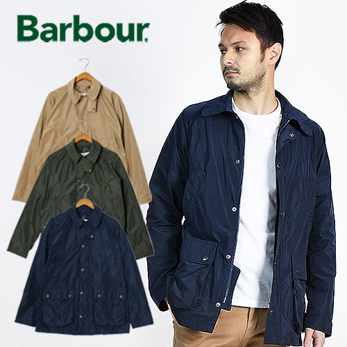 【ネット限定】 Barbour ノンワックス シェイプメモリー ボーダーSL / - ミリタリージャケット