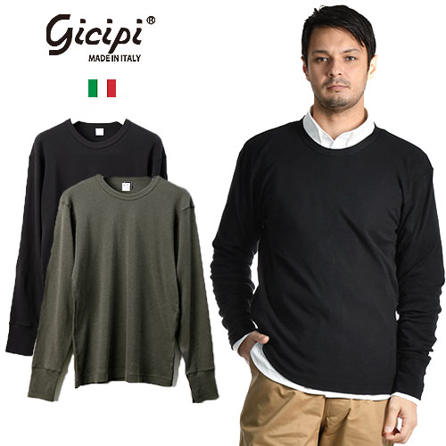 gicipi/ジチピ カシミヤ 綿織物 労働者の一団のど首  ニットソー MISTO CASHMERE ZEBRA 2103A[メンズ 長袖 編み物 プルオーバー  ゼーブラ カシミヤ混 イタリア共和国 今めかしい かっこいい 成人男性 秋服 秋物 秋 冬服 冬物 冬 成年者 彼 差し上げ物]