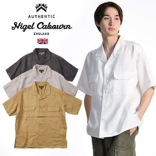 楽天市場】nigel cabourn / ナイジェルケーボン 50s HENLEY NECK SHIRT