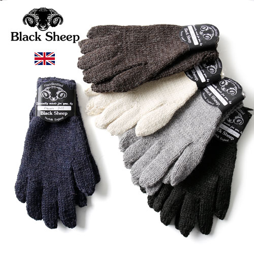 楽天市場】BLACK SHEEP/ブラックシープ ニットグローブ Aran
