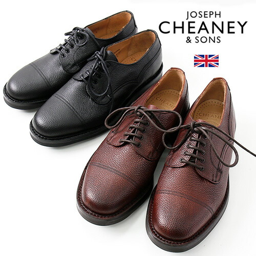 JOSEPH CHEANEY/ジョセフ チーニー CAIRNGORN 2C ケンゴン CNY10115020000 [英国 4436ラスト グレインカーフ レザーシューズ シボ 外羽根 クラシック メンズ 本革 革靴 牛革 グッドイヤーウェルト ダービー コマンドソール おしゃれ かっこいい 紳士 大人]