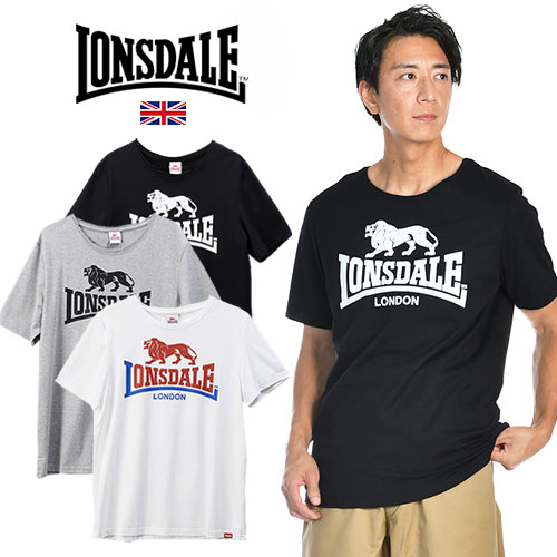 ◆LONSDALE◆ Lubcroy ロゴTシャツ 送料込 楽天市場】LONSDALE ロンズデール / ライオンロゴフロック