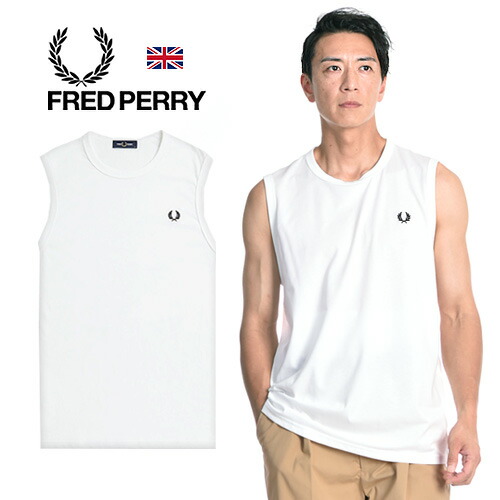 楽天市場】FRED PERRY フレッドペリー タンクトップ Crew Neck