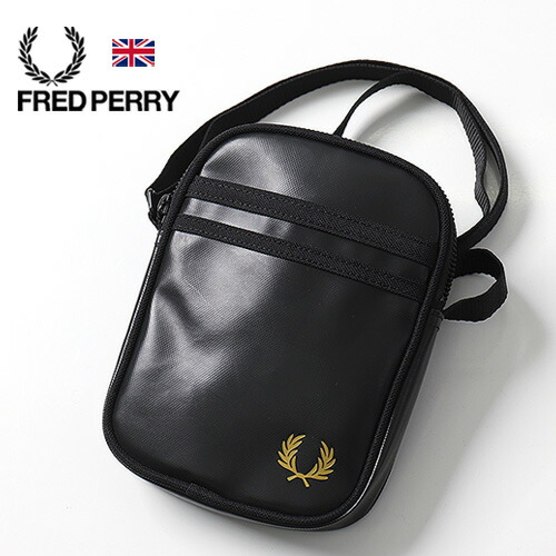 26年春夏新作 FRED PERRY/フレッドペリー TONAL CLASSIC SMALL SIDE BAG L2166 クラシックスモールサイドバッグ [ショルダー 男女兼用 ユニセックス おしゃれ ポリエステル 縦型 小さい スクエア プレゼント]