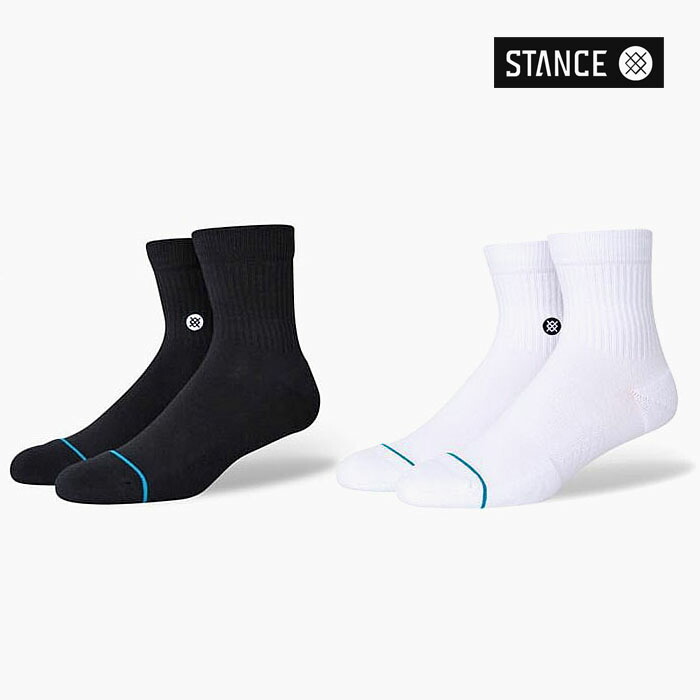 STANCE ソックス　L 3足　まとめ売り　黒　白　グレー STANCE/スタンス】BASIC 3 PACK CREW/ギフトにも最適！ 吸湿