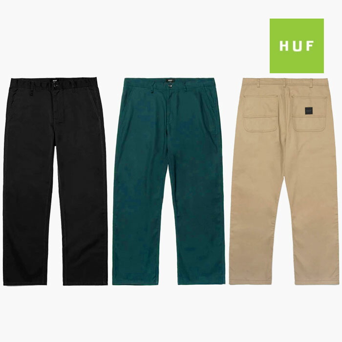 楽天市場】ハフ ボトムス HUF キャロル パンツ メンズ ブラウン 茶