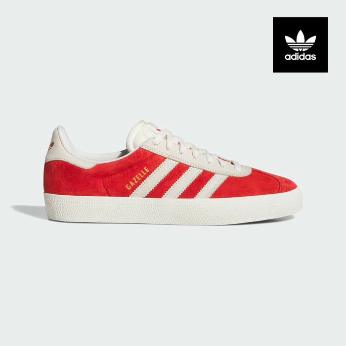 adidas 赤 スエード ローカットスニーカー adidas 赤 スエード スニーカー - メルカリ