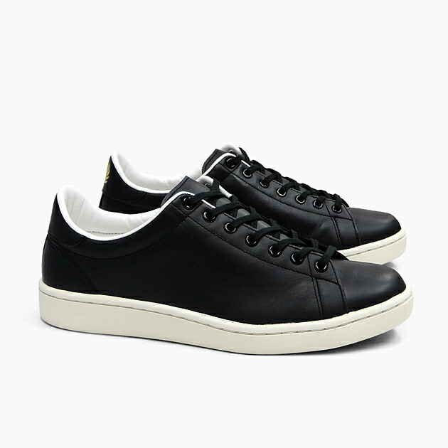 fred perry black shoes