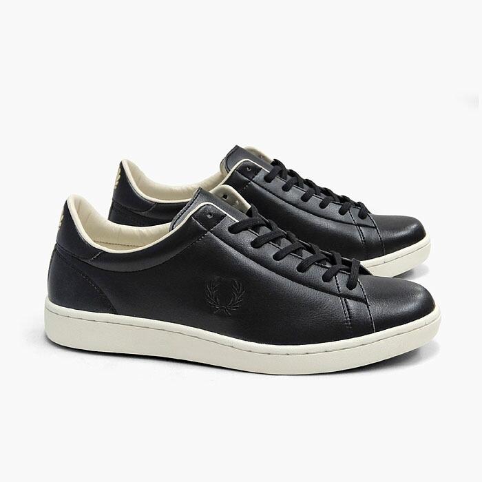 楽天市場 Fred Perry フレッドペリー メンズ スニーカー 春夏新作 Breaux F 07 Black ブロー Men S ブラック 黒 レザー ローカット 革 シューズ フットウェア Sneaker Shoes フレッド ペリー 靴 スニーカー 坊主